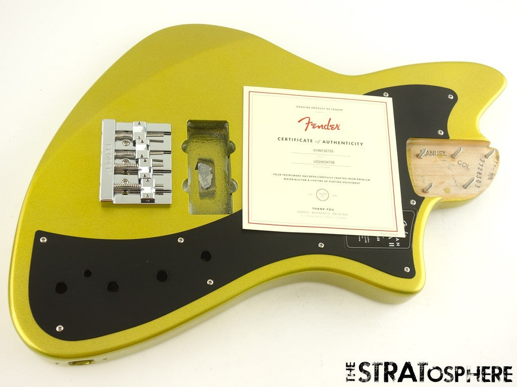 Fender American Ultra II Meteora Bass BODY & HARDWARE & PG Solar Flare