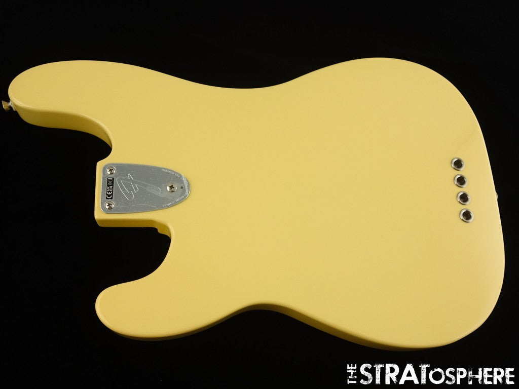 Fender Vintera II 70s Telecaster Tele BASS BODY + HARDWARE, Alder Vintage White