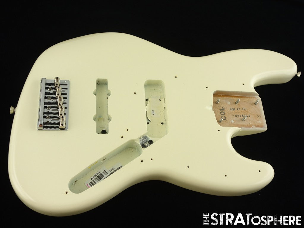 Fender American Professional II Jazz Bass V 5 String BODY + HARDWARE Olymp White