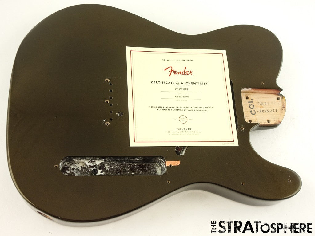 Fender American Ultra II Tele BODY USA Telecaster USA Guitar Texas Tea
