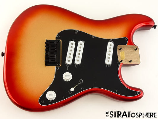 Fender Squier Contemporary Special HT Strat LOADED BODY, Sunset Metallic.