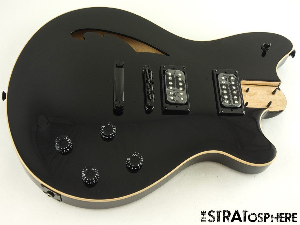EVH Eddie Van Halen SA-126 Standard LOADED BODY Maple Top Mahogany Piano Black