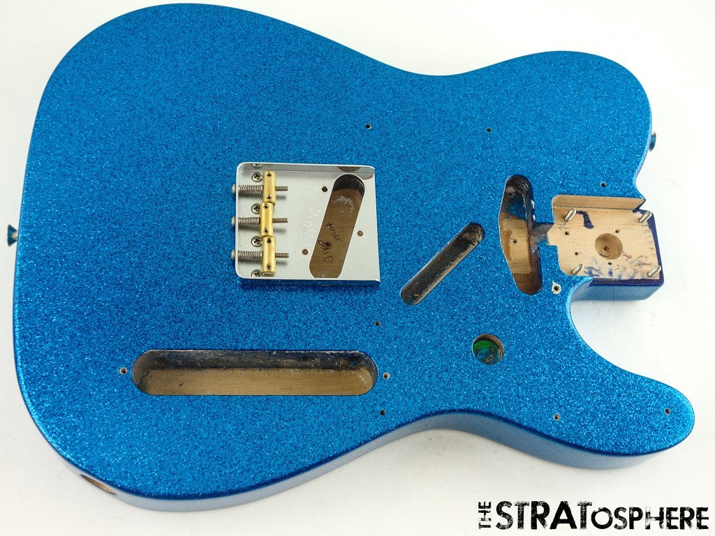 Fender J Mascis Tele BODY + HARDWARE, Telecaster Bottle Rocket Blue