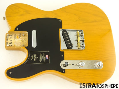 LEFTY Fender AV II American Vintage 1951 Telecaster LOADED BODY Tele Ash BTB