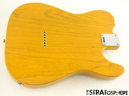 LEFTY Fender AV II American Vintage 1951 Telecaster LOADED BODY Tele Ash BTB