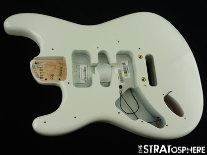 LEFTY Fender American Ultra II Stratocaster Strat BODY USA Guitar Avalanche