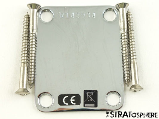 USA Fender Custom Shop W25 Custom Deluxe Relic HB S-1 Strat NECK PLATE