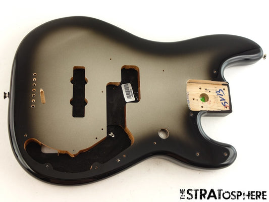 Fender Troy Sanders PRECISION P BASS BODY Guitar Parts Alder Silverburst