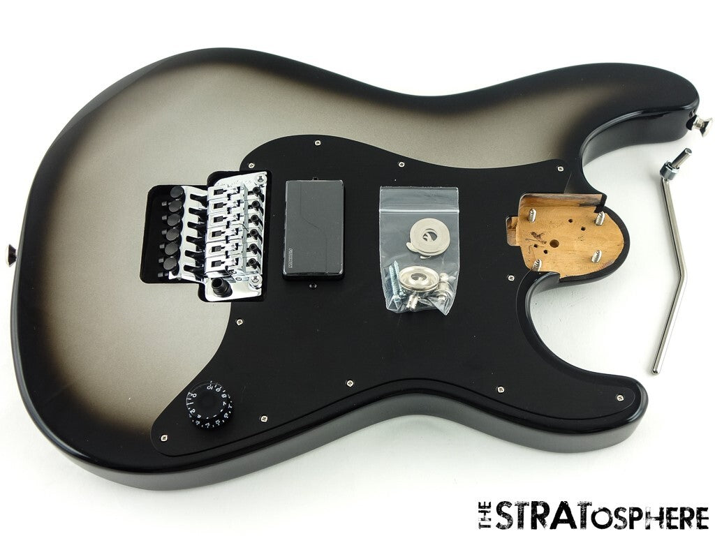 Charvel Phil Sgrosso Pro Mod So-Cal LOADED BODY Fishman Floyd Silverbrst$10 OFF