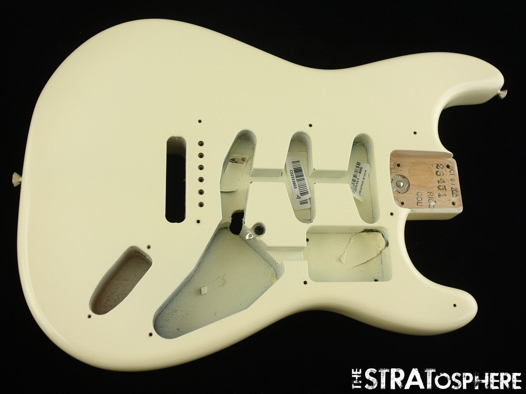 American Fender CLAPTON Strat BODY USA Stratocaster Guitar Olympic White