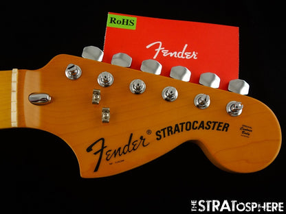 Fender AV II American Vintage 1973 Strat NECK & TUNERS 73 Stratocaster Maple