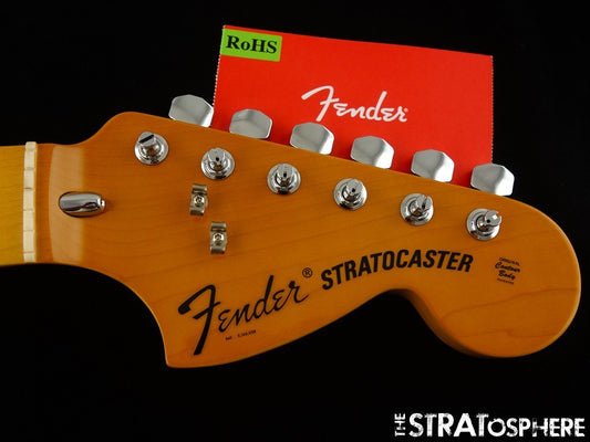 Fender AV II American Vintage 1973 Strat NECK & TUNERS 73 Stratocaster Maple