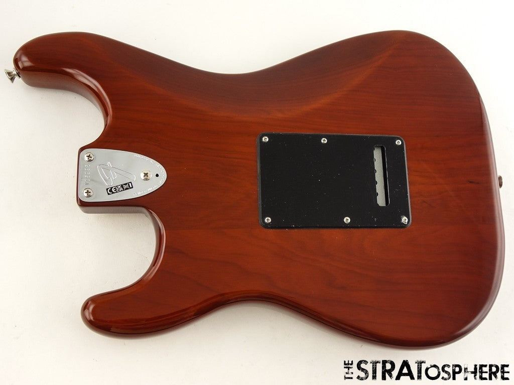Fender AV II American Vintage 1973 Strat BODY + HARDWARE 73 Ash Mocha
