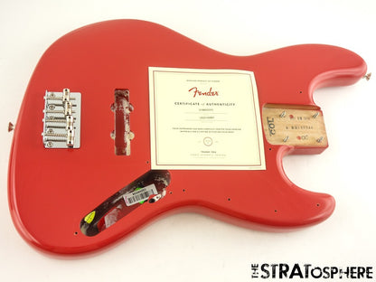 Fender American Professional Classic Jazz Bass BODY HARDWARE Faded Dakota Red