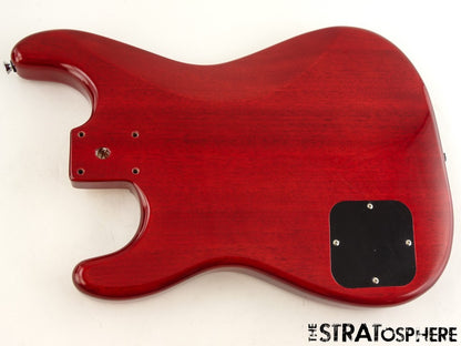 Fender Squier Paranormal Strat-O-Sonic BODY Crimson Red Transparent