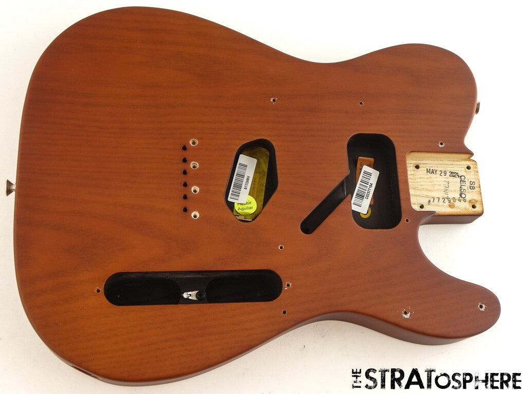 Fender American Performer Timber Tele BODY USA Sassafras Satin Mocha CLOSEOUT