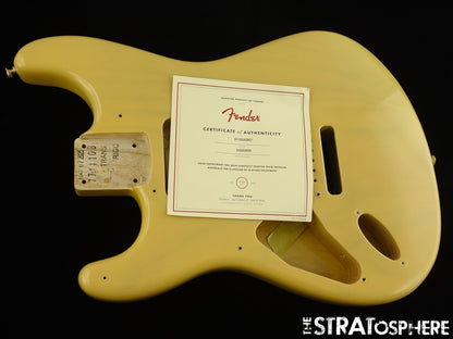 LEFTY Fender AV II American Vintage 1957 Strat BODY ASH Vintage Blonde