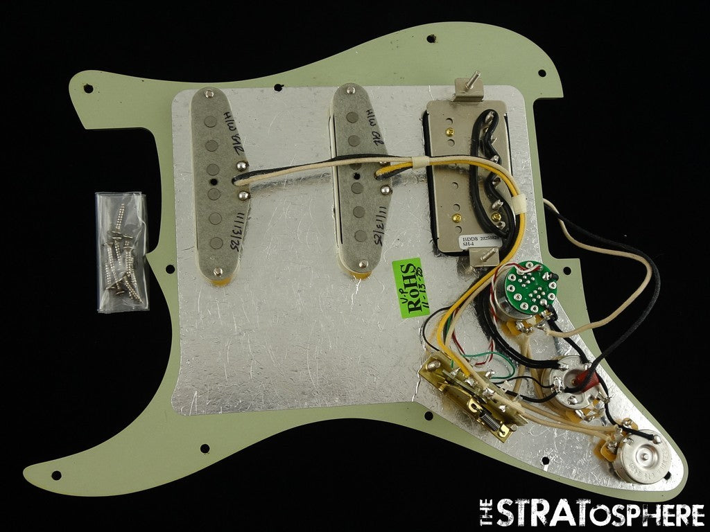 Fender Custom Shop W25 Custom Deluxe HB S-1 Strat HSS, LOADED PICKGUARD ''GR''
