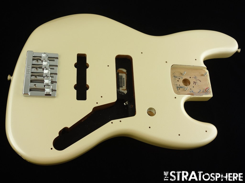 Fender Player II Modified Active Jazz Bass V 5 BODY + HARDWARE Olympic Pearl