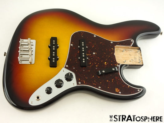 Fender AV II American Vintage 1966 Jazz J BASS LOADED BODY, 66 3TS