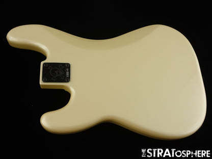 Fender Duff McKagan Deluxe Precision Bass LOADED BODY P Bass, Duncan White Pearl