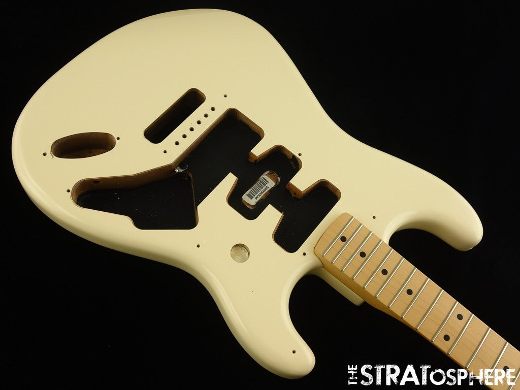 Fender Jimmie Vaughan Stratocaster Strat BODY & NECK Olympic White