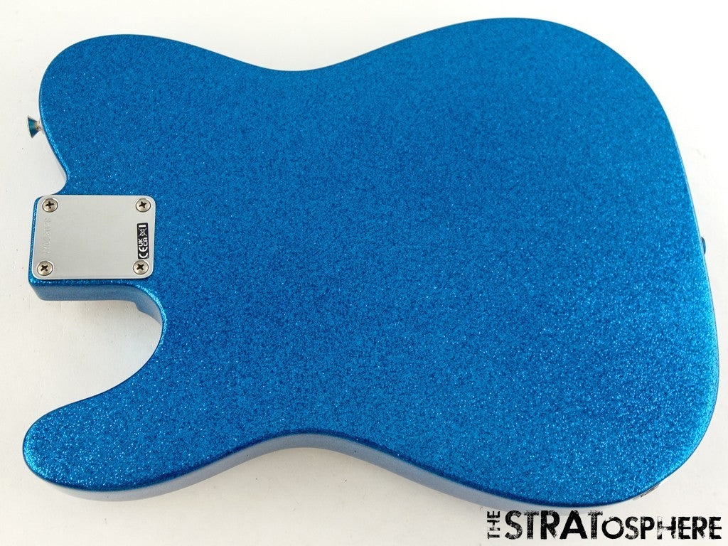 Fender J Mascis Road Worn Tele LOADED BODY, Telecaster Bottle Rocket Blue.