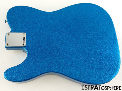 Fender J Mascis Road Worn Tele LOADED BODY, Telecaster Bottle Rocket Blue.