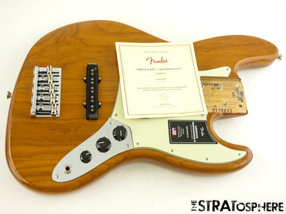 Fender American Professional II Jazz V 5 String Bass LOADED BODY Roasted Pine