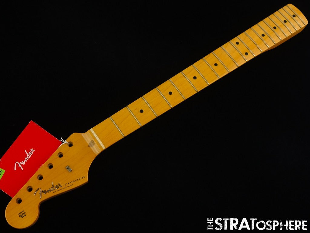 LEFTY Fender AV II American Vintage 1957 Strat NECK Stratocaster USA MN Maple