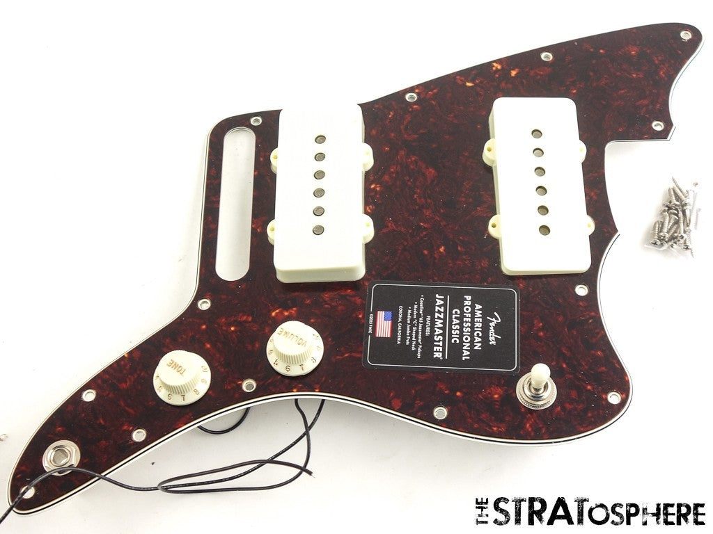 Fender American Professional Classic Jazzmaster, LOADED PICKGUARD Tortoise