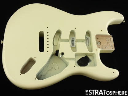 American Fender CLAPTON Strat BODY USA Stratocaster Guitar Olympic White
