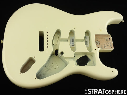 American Fender CLAPTON Strat BODY USA Stratocaster Guitar Olympic White