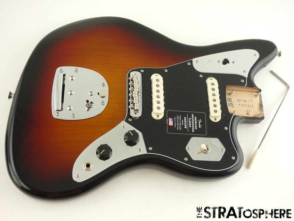Fender American Professional Classic Jaguar LOADED BODY 3TS Sunburst
