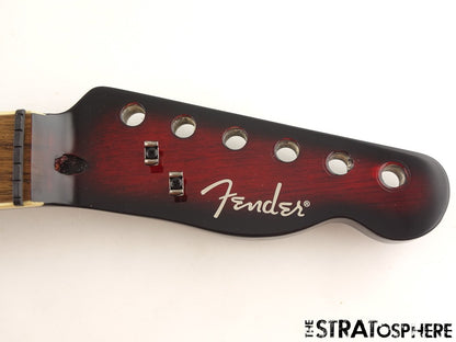 Fender FMT Tele Flame Maple Top BODY + NECK Set Neck Black Cherry Burst