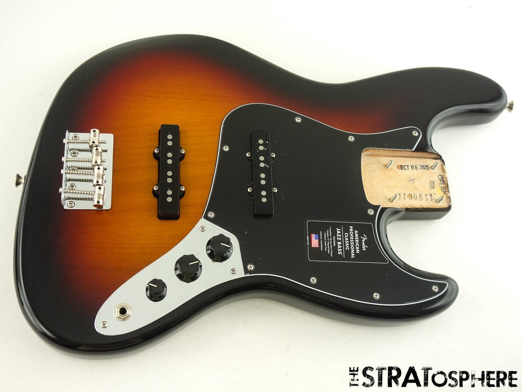 Fender American Professional Classic Jazz Bass LOADED BODY, 3TS