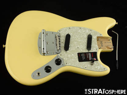 Fender American Performer Mustang Series LOADED BODY USA Sunburst Vintage White