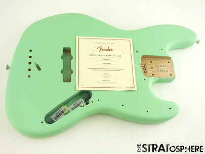 Fender American Performer Jazz Bass BODY USA Guitar Parts Satin Surf Green