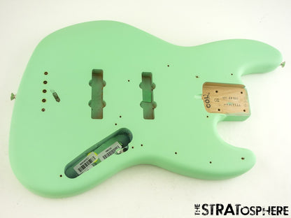 Fender American Performer Jazz Bass BODY USA Guitar Parts Satin Surf Green
