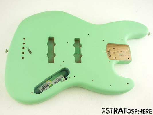 Fender American Performer Jazz Bass BODY USA Guitar Parts Satin Surf Green