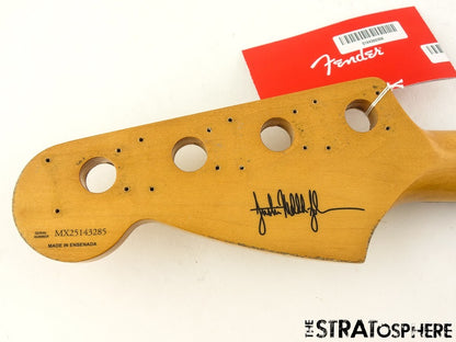 Fender JMJ Mustang Bass Series BODY & NECK Alder Road Worn Nitro Black