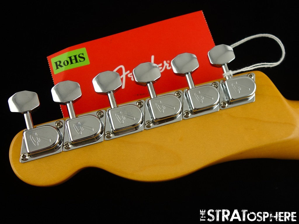 Fender AV II American Vintage 1977 Tele Custom NECK w/ TUNERS, Telecaster Maple