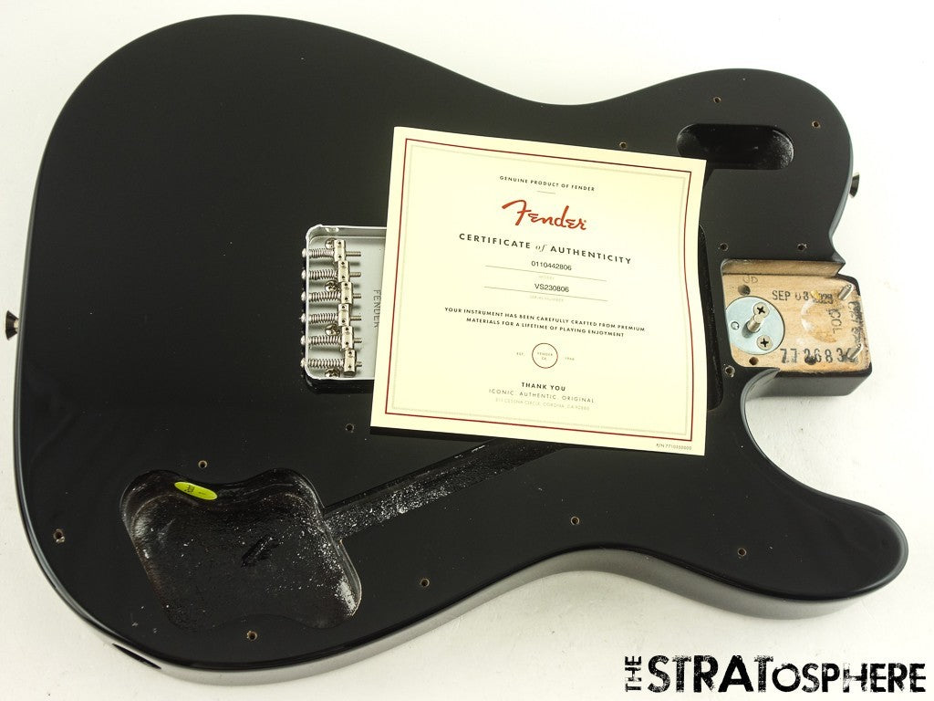 Fender AV II American Vintage Tele 1977 Custom BODY & HARDWARE 77 Black