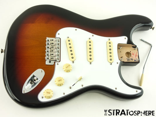 Fender Jimi Hendrix Stratocaster LOADED BODY Strat USA 65 Pickups 3TS.