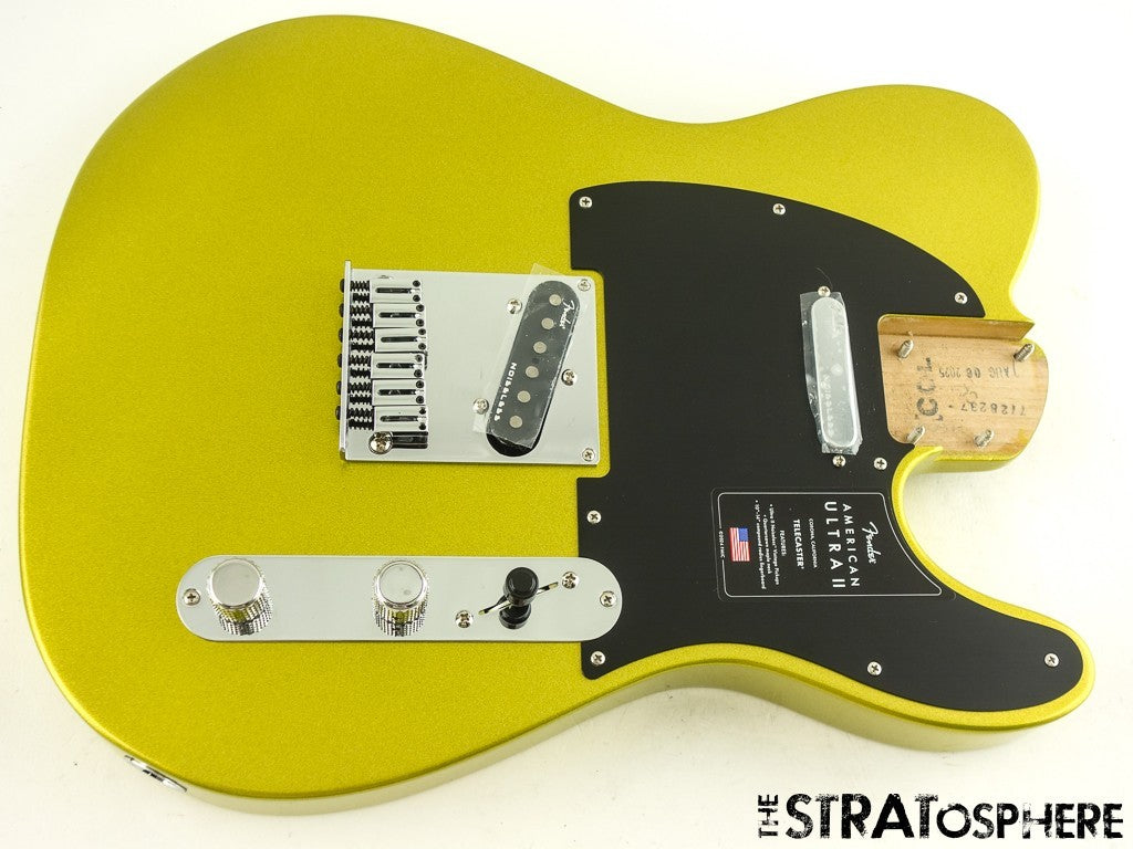 Fender American Ultra II Tele LOADED BODY USA Telecaster S-1 Switch Solar Flare