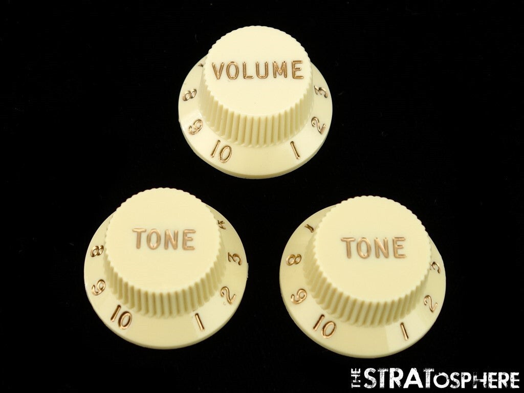 Fender American Professional II Strat Thinline GUITAR KNOBS 1 Volume 2 Tone!