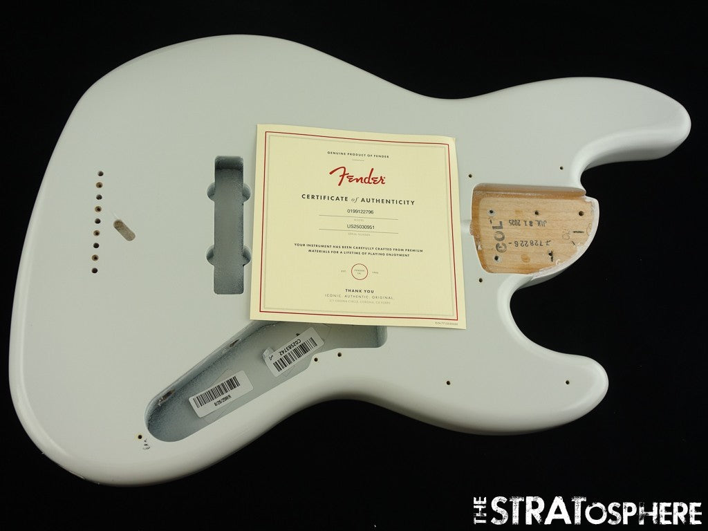 Fender American Ultra II Jazz Bass V 5 String BODY USA Guitar Avalanche