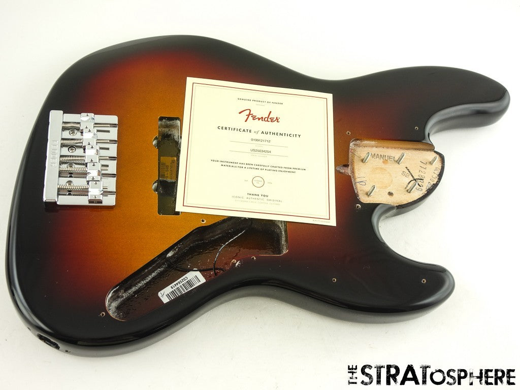 Fender American Ultra II Jazz Bass V 5 String BODY & HARDWARE USA 3TS