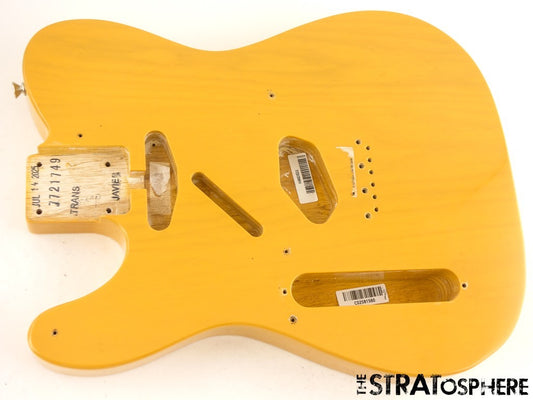 LEFTY Fender AV II American Vintage 1951 Telecaster BODY Tele Ash Butterscotch