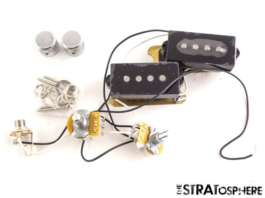 LEFTY Fender American Professional II Precision Bass PICKUPS POTS KNOBS & Jack